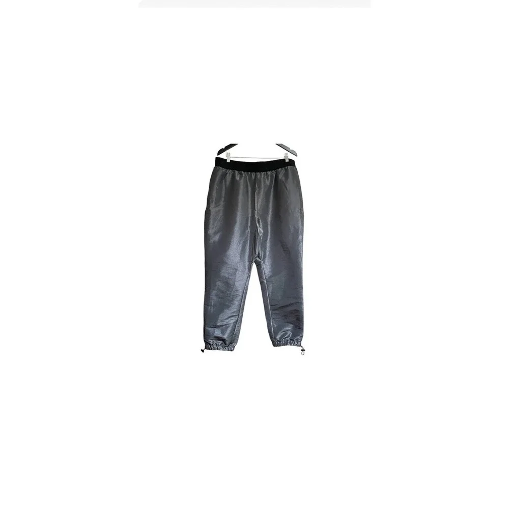 Adidas Harden Basketball Travel Pants Light Weight Wind Pants S Gray FLAWS‎
